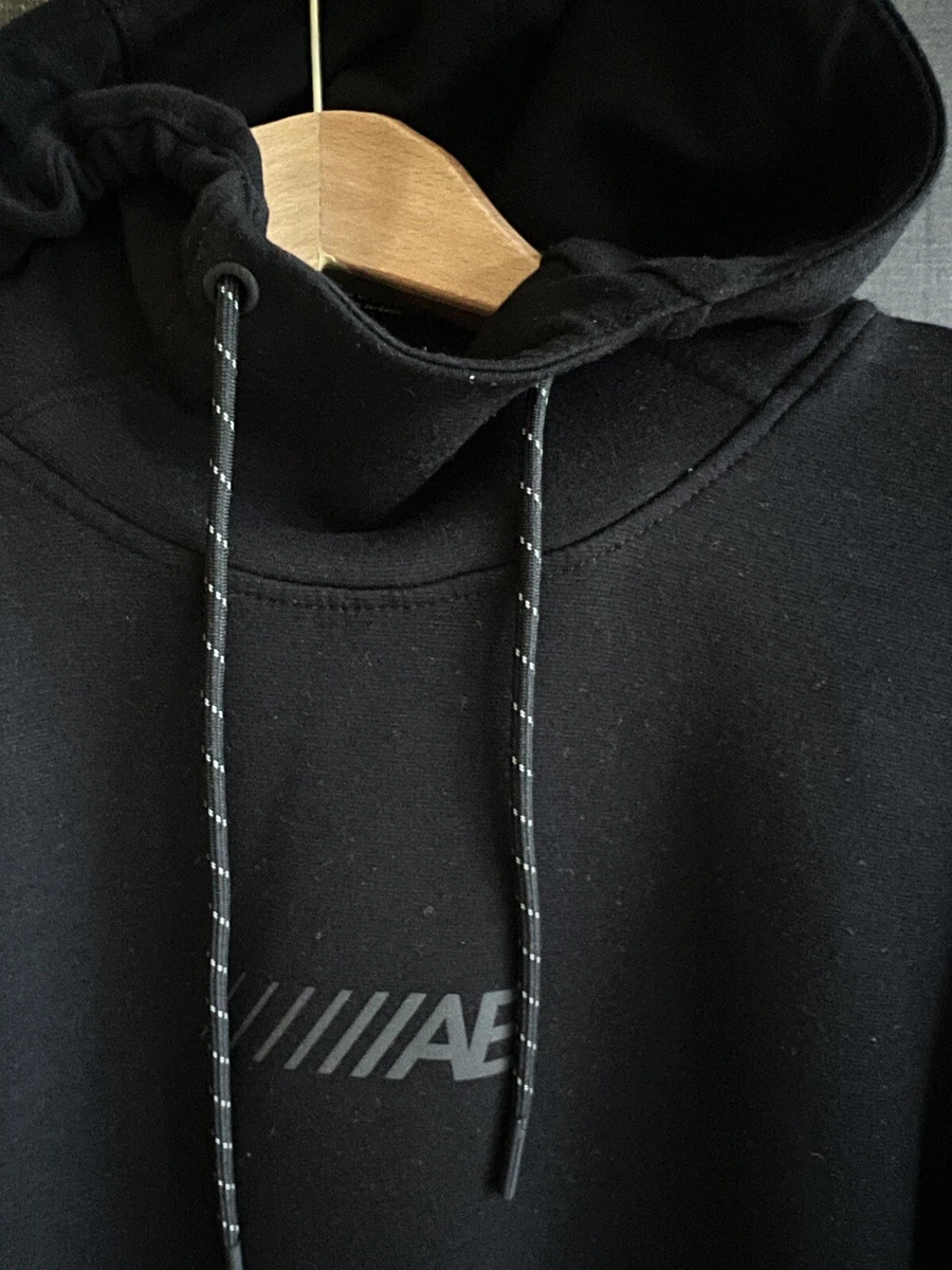 American Eagle AE Active 24/7 Hoodie, Sz MTall, Black, Drawstring Snorkel  Hood | eBay