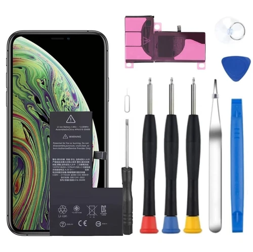iPhone Xs Max Battery Replacement 2025 Upgrade with Repair Tool Kit A1921 A2101