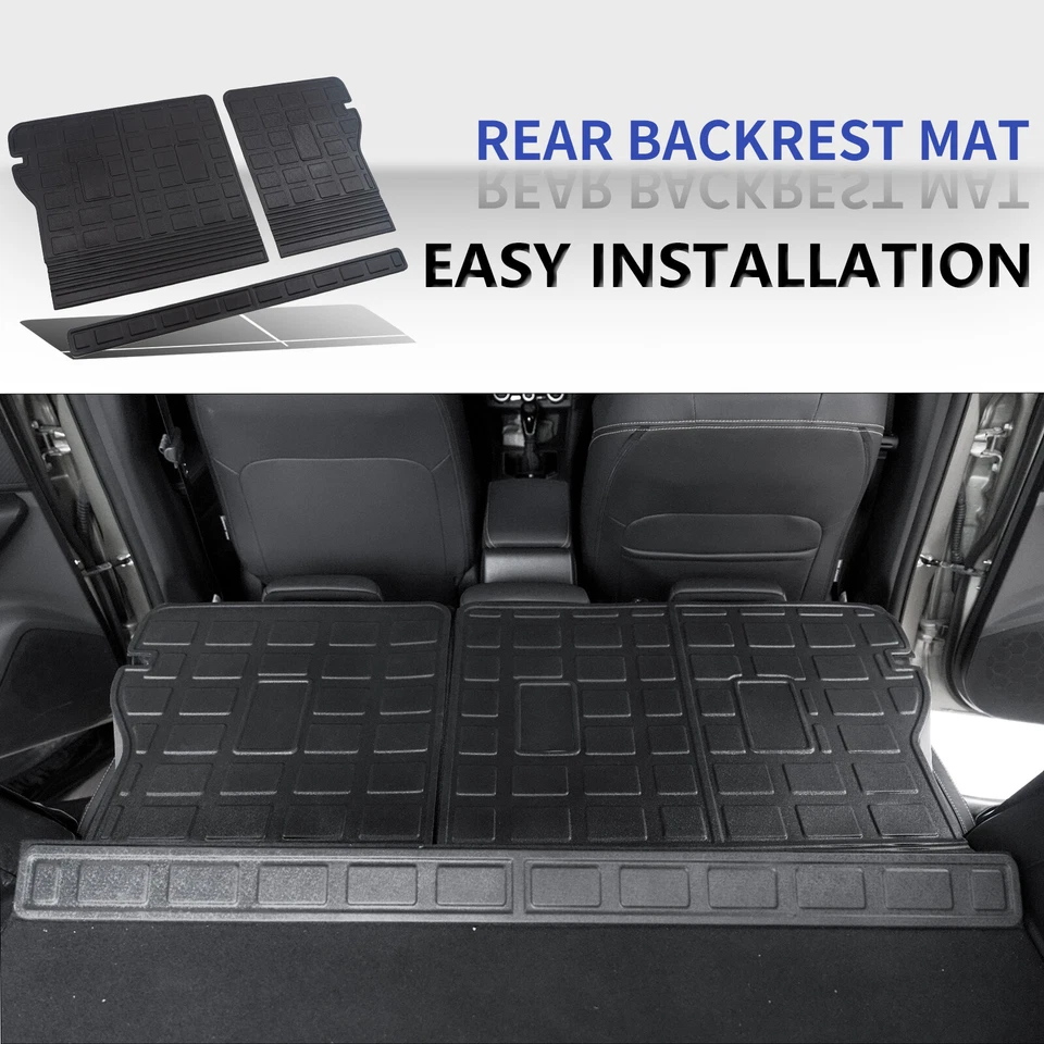 For 2018-2023 Subaru Crosstrek/XV Cargo Liners Trunk Mat Backrest Floor Mats Foto 4 de 4