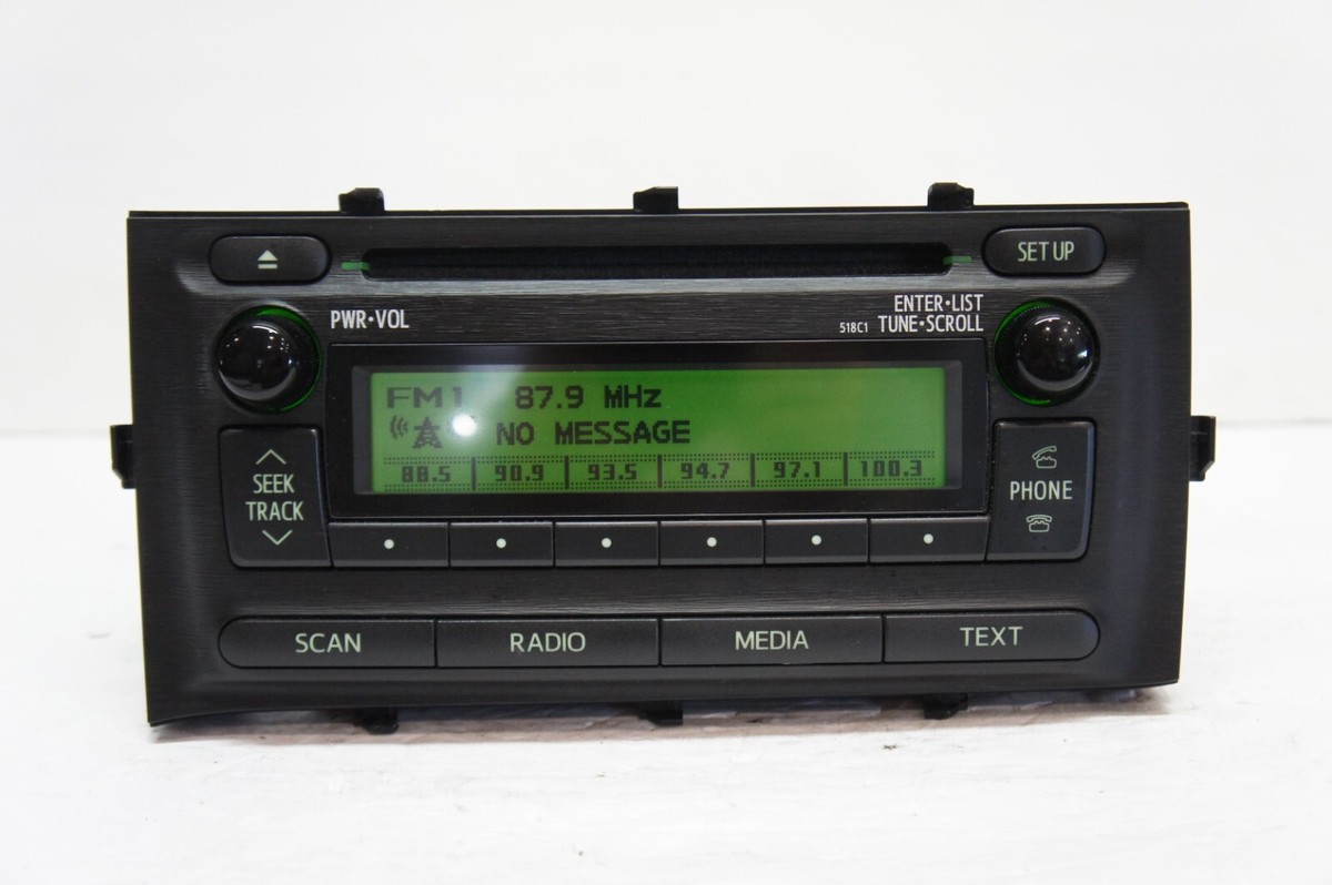 2012 Toyota Prius C - Single-CD/FM/AM 518C1 ***NON-JBL 2012 Toyota Prius C - Single-CD/FM/AM 518C1 ***NON-JBL