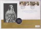 ISLE OF MAN COIN COVER PNC 2002 QUEEN MOTHER MEMORIAL COVER 1 CROWN (2168+)