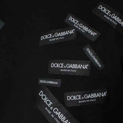 Dolce Gabbana D&G Labels T-shirt Black UK
