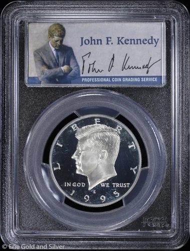 1995-S 50c Proof Kennedy Silver Half Dollar PCGS PR 69