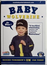 Baby Wolverine [University of Michigan] (DVD, 2005) U of M Football GO BLUE!