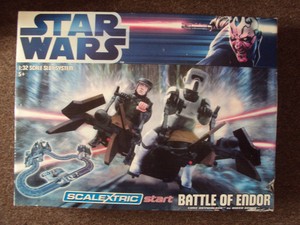 star wars scalextric battle of endor