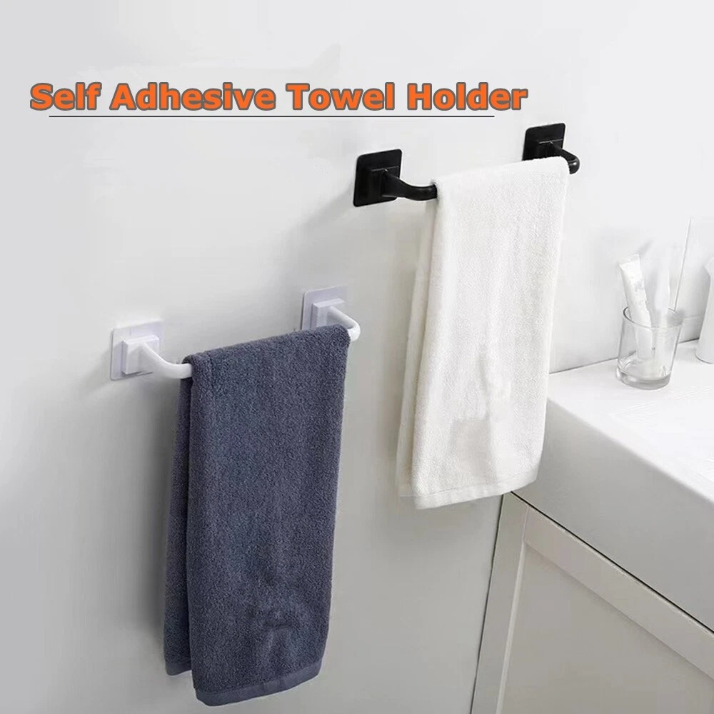 1pc Paper Towel Holder, Vertical Paper Towel Holder, Under Cabinet Or Wall- mounted, Self-adhesive Or Drilled For Kitchen, Bathroom, Home Kitchen  Supplies