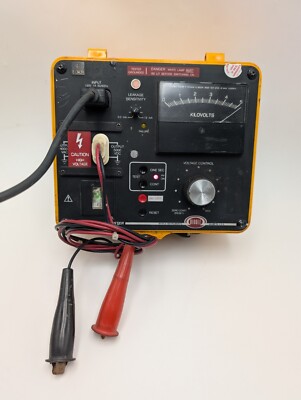 Biddle 230425 AC/DC Portable High-Pot Tester | Powers On