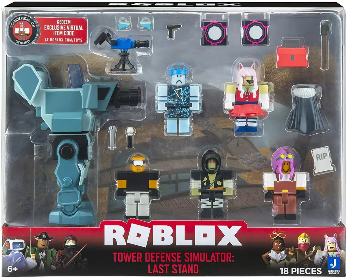 NEW Roblox Action Collection TOWER DEFENSE SIMULATOR LAST STAND