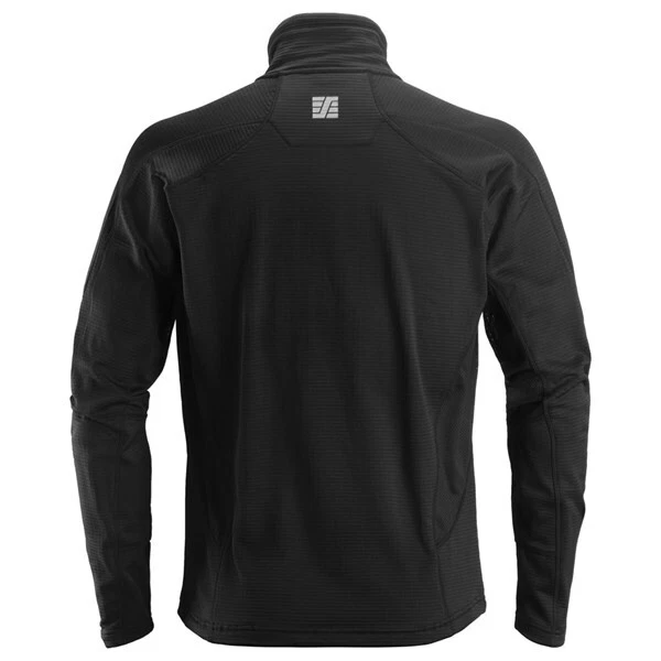 SNICKERS 9438 BODY MAPPING MICRO FLEECE JACKET BLACK VARIOUS SIZES - Image 3 of 3