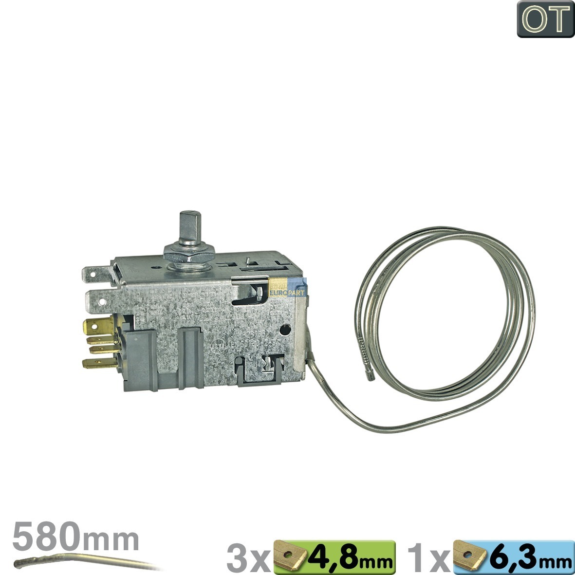 Thermostat Danfoss 077B6700 BSH Original Bosch Nr. 170459 00170459  