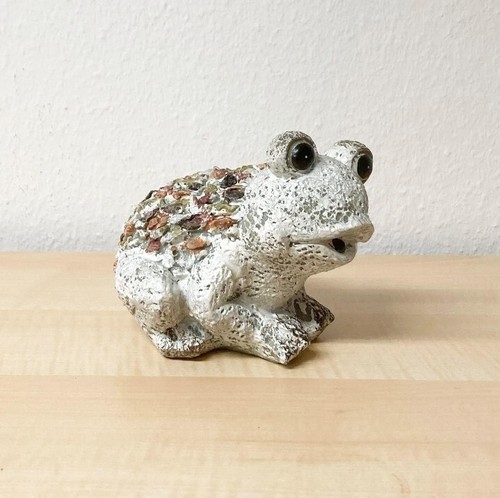 4er Set Gartenfiguren Dekofiguren in Steinoptik Pilz, Frosch, Schnecke und Igel - Bild 6 von 6