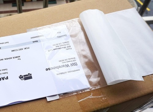 Sobres autoadhesivos para lista de embalaje de 4,5"" x 5,5"" factura bolsas deslizantes cerradas - Imagen 2 de 5
