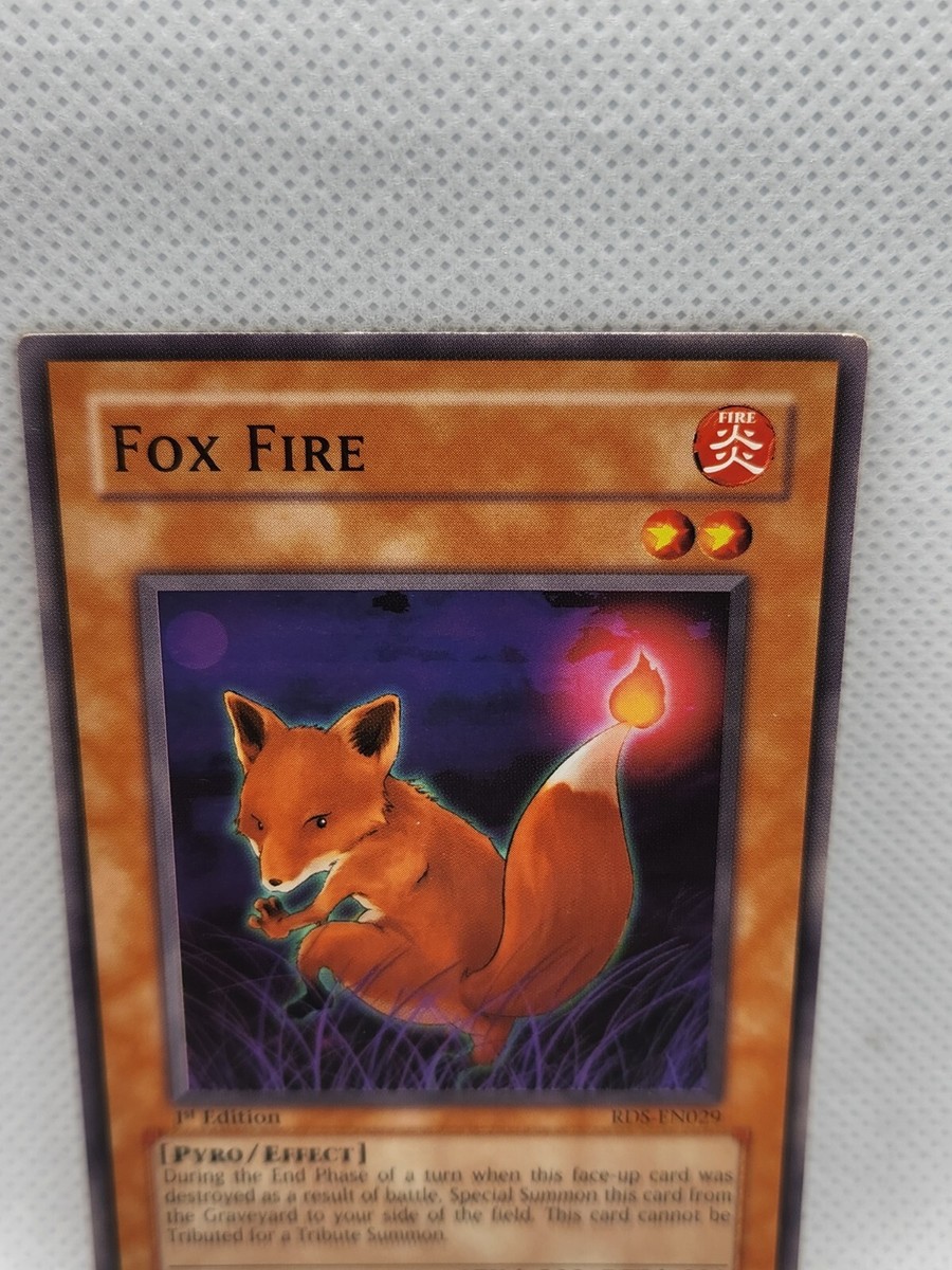 Yu-Gi-Oh! Fox Fire 1st Edition Common Effect Monster Fire Pyro Card  RDS-EN029 LP | eBay