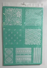 NEW “Quilt Patterns” Chalk Couture Chalk Transfer Stencil Size C