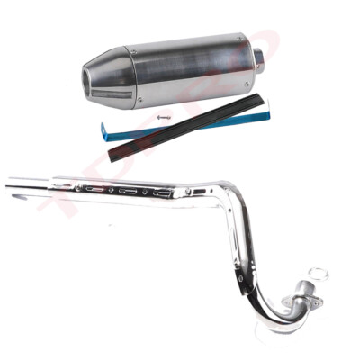Exhaust Muffler Pipe for Pit Bike 50cc 70cc 110cc 125cc Taotao