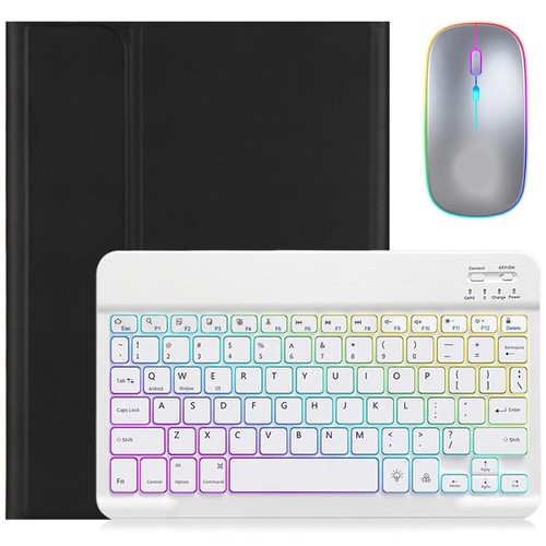 For Samsung Galaxy Tab A9 Plus 11"2023 Backlit Keyboard Leather Case Cove Mouse - Picture 34 of 64
