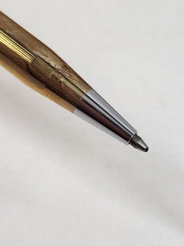 Cross Classic Ballpoint Pen 4502 Vintage Slim Design Blue Ink Working Boxed - Picture 7 of 12