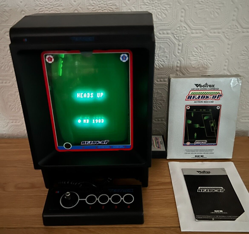 MB Heads Up Vintage 1983 Vectrex Cartridge - Working -👽👾Retro Gift Idea👾👽 - Photo 24/24
