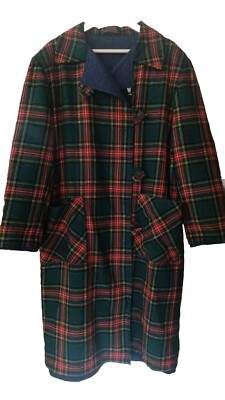 Original Scottish Tartan Vintage Plus Size Women