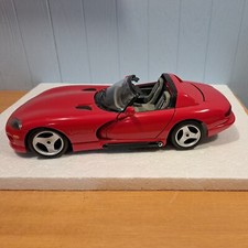 1/18 Bburago Diamonds Red - 1992 Dodge Viper RT/10 Convertible Diecast Model