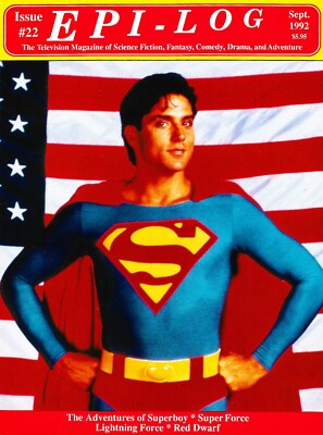 Epi-Log Issue #22 (September 1992) Magazine - Superboy, Red Dwarf Etc.