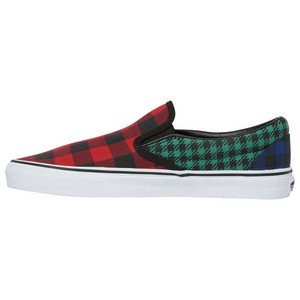 buffalo plaid and leopard vans