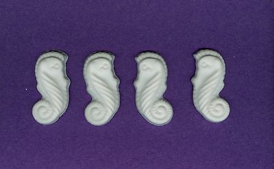 Seahorse plaster of Paris painting project. Set of 12!