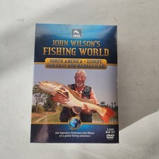 John Wilson's Fishing World - Box Set - E - DVD - New & Sealed - Free P&P - VGC