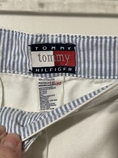Tommy Hilfiger Class Chino Pants Womens Size 16 White Cotton Cool Summer Outfits