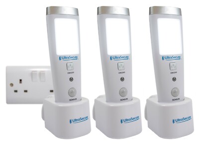 Netzstecker Stromausfall LED Taschenlampe (3er Pack)