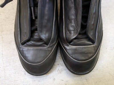 Maison Margiela Future Black Men 10 43 Leather High Top
