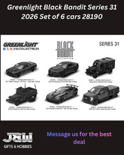Greenlight Black Bandit Series 31 2026 Set of 6 cars 28190 1/64
