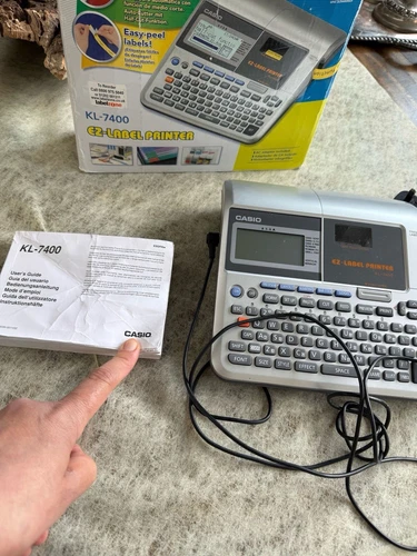 casio ez label printer Kl7400