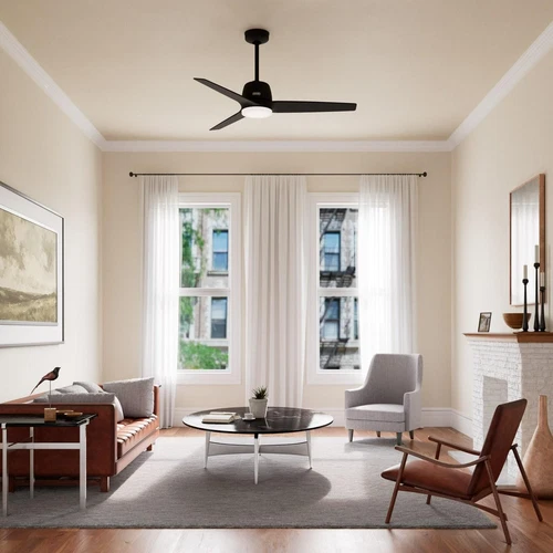 Hunter + Jasmine Roth 52 Malden Ceiling Fan W/ LED Light, Remote - Casual, - - Picture 9 of 24