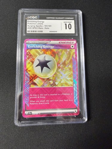 Enriching Energy graded CGC 10 for sale on eBay