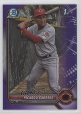 2022 Bowman Chrome Prospects Purple Refractor /250 Ricardo Cabrera #BCP-158 0fz3