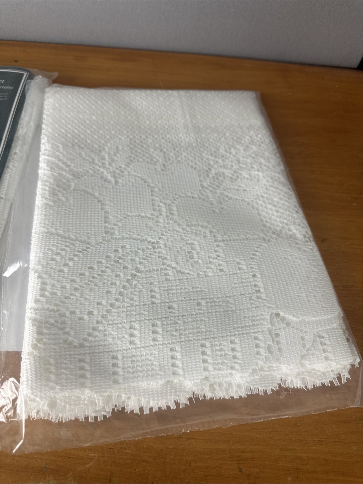 Heritage Lace White Apple Basket Tier Curtain 60" x 30" & Valance 60" X 14" New