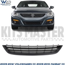 Front Bumper Grille Primed For 2009-2012 Volkswagen Cc 2009-2010 Passat Cc Front Bumper Grille Primed For 2009-2012 Volkswagen Cc 2009-2010 Passat Cc
