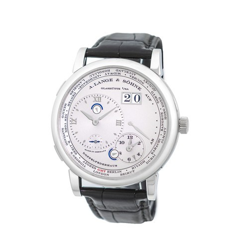 A. Lange & Sohne 42mm Platinum Lange 1 Time Zone World 116.025...