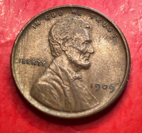 1909-P Lincoln Wheat Cent Penny 1C RB BU
