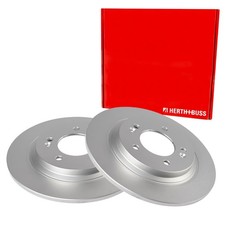 2x HERTH+BUSS 284mm BREMSSCHEIBEN HINTEN VORNE passend für HYUNDAI I30 IONIQ KON