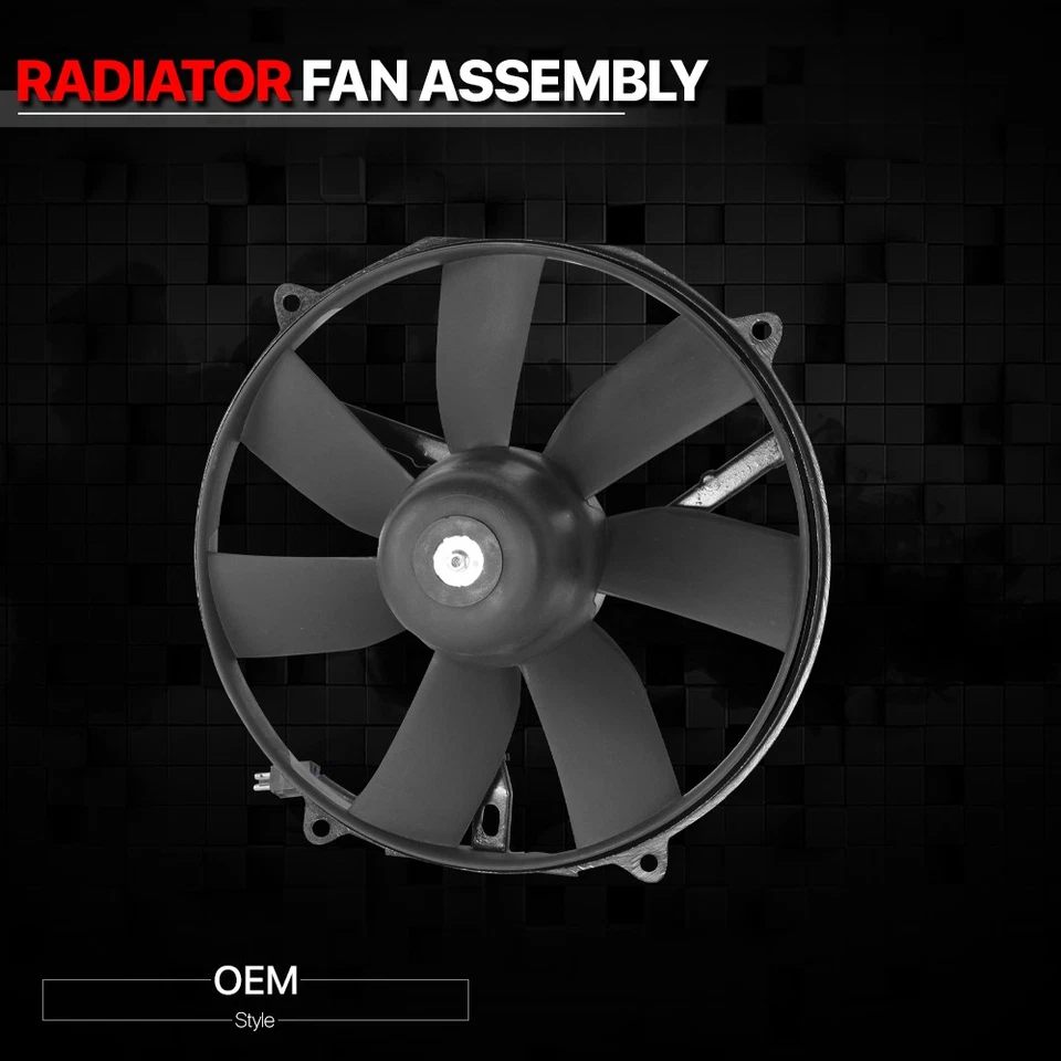 Conjunto de ventilador de refrigeración de radiador estilo OE para 92-99 Mercedes-Benz 300Sd/S320/S500 Foto 2 de 4