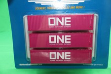 Walthers HO 949-18254 - SceneMaster - 40' Hi Cube Corrugated Container "ONE" 3