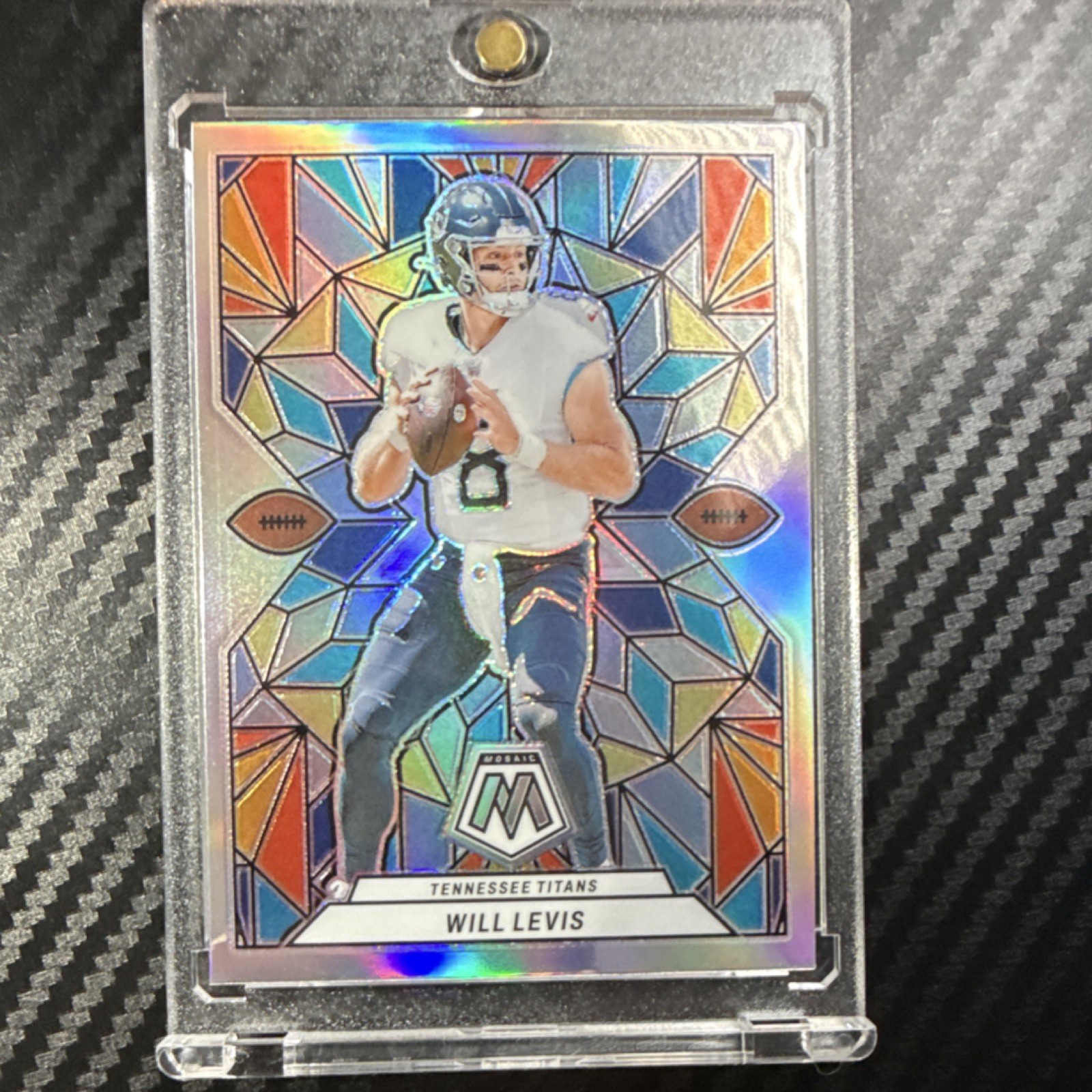 Will Levis 2024 Mosaic #12 Stained Glass /(SSP) Price Guide