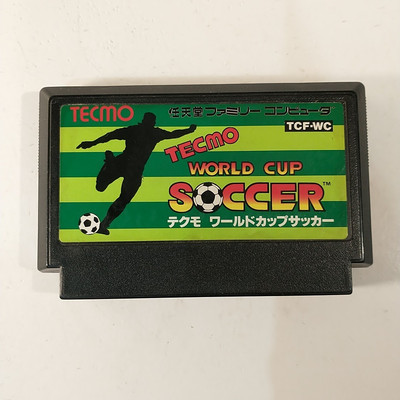 Tecmo World Cup Soccer (Nintendo Famicom FC NES, 1990) Japan Import