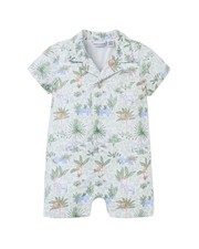 Janie And Jack Safari Toile Romper