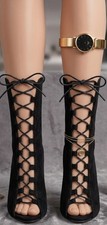 Dance And Sway Lace Up Dance Shoes Size 5