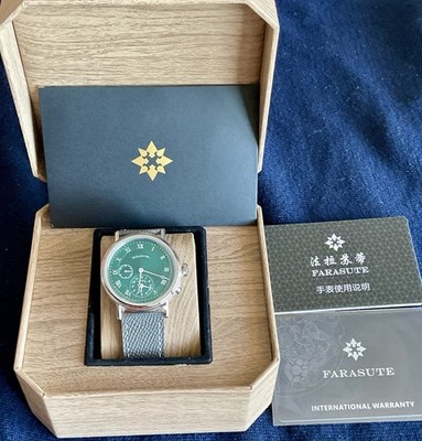 NIB Farasute Alarm Watch Still In Its Plastic Wrapping Instructions Included