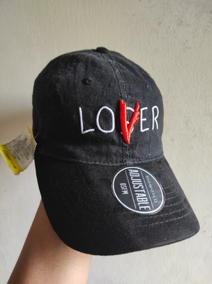 IT The Movie Lover Loser Club Logo Pigment Dye Vintage Wash Strapback Hat Cap