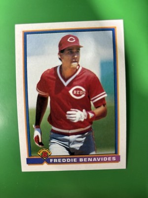 1991 Bowman Freddie Benavides RC Cincinnati Reds #672